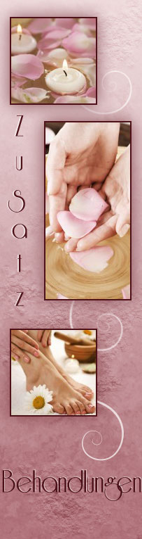 Preise Zusatzbehandlungen Augenkorrektur Wimpern färben Ultraschall Lymphdrainage